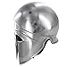 Vintage Nautical 5th Century 20g Medieval Corinthian Hoplite Greel Spartan Armor Helmet Silver