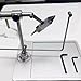 All Metal Fly Tying Vise & Station - 1.1kg Aluminum Base, Rotary Hook Clamp