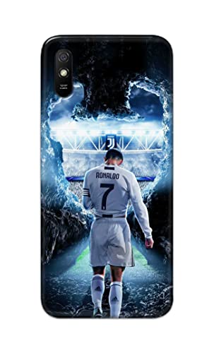 Image of Printed Hard Back Cover Case for Mi Redmi 9A | Mi Redmi 9AT | Mi Redmi 9A Sport Back Cover (Footbal Legend) -702
