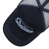 Stetson Czapka Trucker Since 1865Mężczyźni - snapback cap baseball tirowca Snapback, Z daszkiem, daszkiem wiosna-lato jesień-zima Wiosna Lato Jesień Zima - One Size