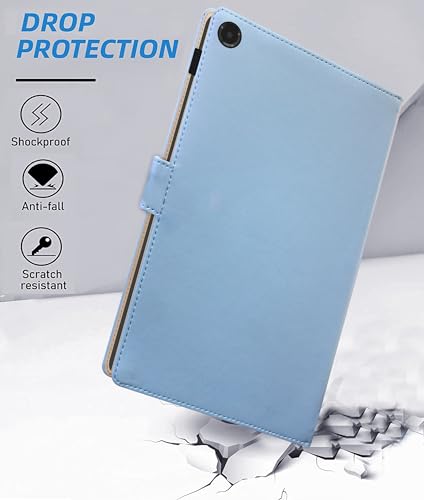 Image of TGK Flip Cover for Samsung Galaxy Tab A11 Plus 11 Inch Case with Stylus Holder (Sky Blue)