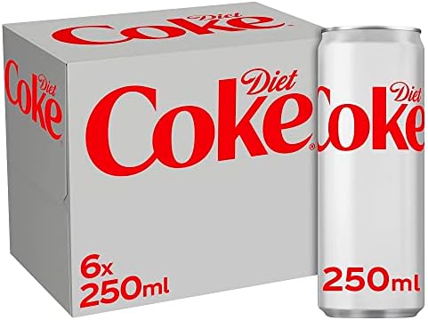 Diet Coke, 6 x 250 ml