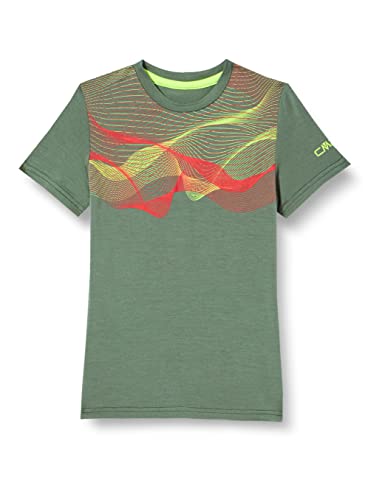 T-shirt outdoor en bambou CMP anti irritation et extensible pour fille active