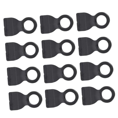 KESYOO Tent Black Plastic Accessory Rings Fixed Corner 30pcs Camping from Protect Sturdy Buckles to Strong and Wind Rainstorm