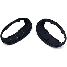 For Mini For Cooper Mirror Housing Gasket,R56 R57 R58 R59 Rubber Seal Kit,Side View Mirror Mounting Grommet,51162755639 51162755636 Replacement,Clubman Convertible Mirror Fix,Black
