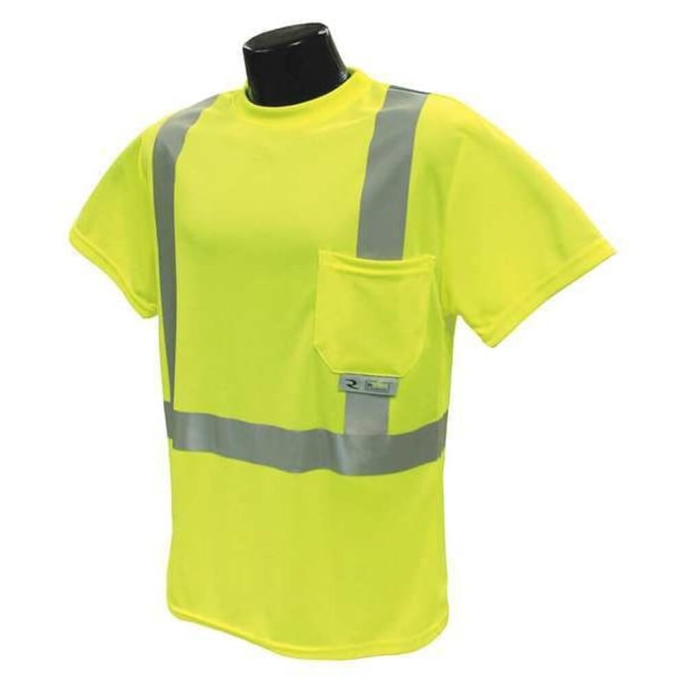 entre haute visibilité Classe 2 T-shirt avec évacuation de l'humidité en maille, ST11-2PGS-M