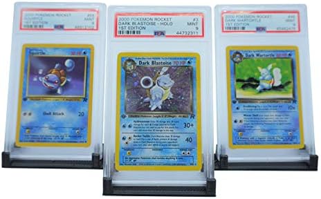 Michal Tech Psa Graded Card Display Holder Stand For 3 Cards Amazon Sg Toys