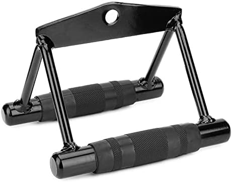 Miniatura 3 de Mango doble D, accesorios de mango de máquina de cable, asas de ejercicio extraíbles de accesorios de gimnasio en casa