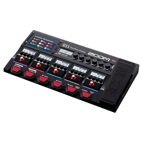 ZOOM ズーム ギター用マルチエフェクツ・プロセッサ フラッグシップモデル G11