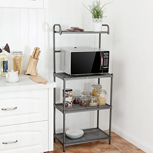 Giantex 4-Tier Metal Kitchen Microwave Storage Rack #TOP7