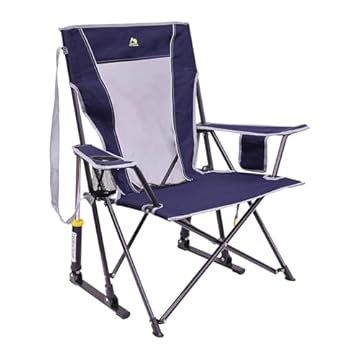 collapsible rocking camp chair