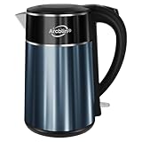 arcblin Electric Kettle 1.8L,Blue Double...