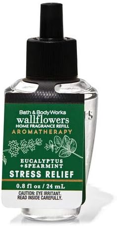 Bath & Body Works Eucalyptus Spearmint 6-Pack Wallflowers Sampler, 0.8 fl oz / 24 mL Each