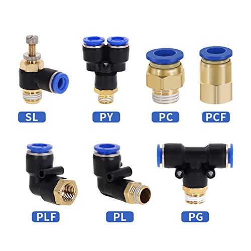 Conector de tubería recto de 1/8 para optimizar el circuito de riego por agua pulverizada 3