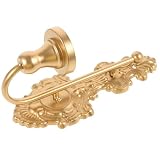 Cabilock Wandkerzenhalter aus Eisen, Gold, Kerzenhalter zur Dekoration, einzigartiges Design, für Stabkerzen, für Garten und Hotelwanddekoration, zur Wandmontage
