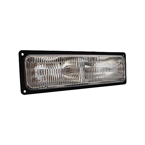 Brock Replacement Driver And Passenger Set Park Signal Front Marker Lights Compatible With 94-02 Tahoe C/K Pickup Suburban Yukon Blazer 5976837 5976838 #TOP2