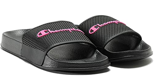Champion Slide Daytona Damen-Flip-Flops, Schwarz, Schwarz Kk001, 41 EU