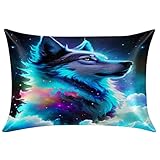 Heimdekoration: Dieser Satin-Kissenbezug hat verschiedene stilvolle Muster, die Ihr Schlafzimmer, Wohnzimmer, Bett, Couch, Sofa usw. dekorieren können.