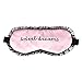 Produktbild Eleery süße Lace schlafen Augen Maske Augenbinde Schatten Schlaf Beihilfen Augenmaske (Pink)