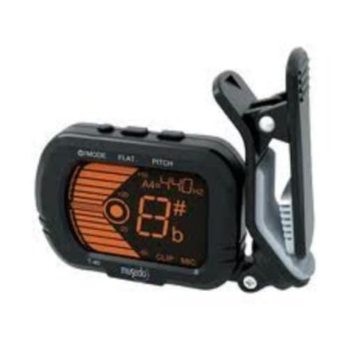 AFINADOR GUITARRA - Musedo (T40) (Cromatico) De Pinza (Negro)
