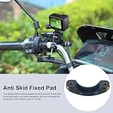 PULUZ 360 Degree Rotation Bicycle Aluminium Handlebar Adapter Mount with Screw for GoPro HERO5 Session /5 /4 Session /4 /3+ /3 /2 /1, Xiaoyi Sport Camera