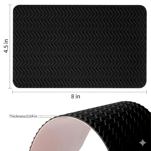 Image of Shoe Sole Protector, Self-Adhesive Bottom Protector for Christian Louboutin Shoe, Sole Protector Replacement for Louboutin Shoes(8'' by 4.5'')