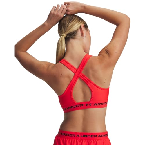 Image of Under Armour Women's Crossback Mid Impact Sports Bra