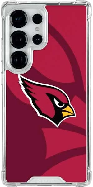 Skinit Clear Phone Case Compatible with Galaxy S25 Ultra - Officially Licensed NFL Arizona Cardinals Design