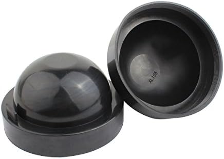 TOMALL 105mm 4.13 inch PVC Rubber Seal Dustproof Covers for LED Headlight Conversion Kit Dust Cover