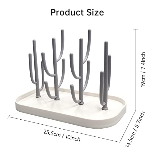 XCDMJ Trockenständer Babyflaschen, Abtropfhalter Babyflaschen Flaschen, Babyflaschen Trockengestell Flaschenständer Abtropfständer für Flaschen Bechern und Babyflaschen Zubehör