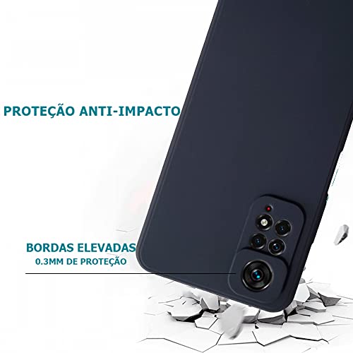 Capa Capinha Case Anti Impacto Xiaomi Redmi Note 11 Pro 5G Cor:Preto