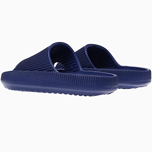 Rosyclo Cloud Slides For Kids, Toddler Pillow Slippers Shower Bathroom Non-Slip Open Toe Super Soft Comfy Thick Sole Cozy Boys Girls Home House Cloud Cushion Slide Sandals For Indoor Outdoor Shoes #TOP4