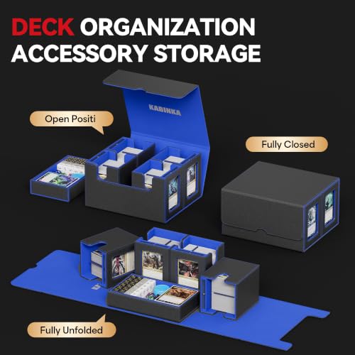 Kabinka 5-in-1 MTG Commander Deck Box, Holds 400+ Double-Sleeved Cards by Kabinka - Used condition - Image 6
