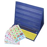 ABOOFAN Horario Visual Uso para y Resistente y Anti-desgaste en Tabla de Diaria de Poliéster y Pvc Adecuado para Uso y Escuela Casa Escuela