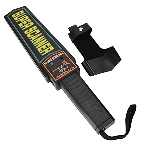 Image of Handheld Security Metal Detector Wand With Audible Alarm and Vibration Alarm