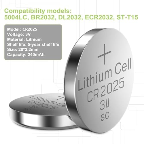 I-Gen CR2025 Pil 10'lu Paket Lityum Düğme Pil 3V 2025 - Görsel 4