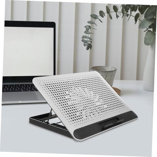 Base refrigerante para laptop con ventiladores y puertos USB miniatura 6