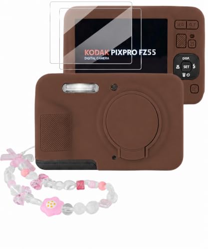 Seltureone Camera Case for Kodak PIXPRO FZ55 with 2-Pack Screen Protector