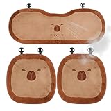 Protection du siège : le coussin de siège pour voiture résiste aux frottements quotidiens et réduit efficacement l'usure, empêchant la pénétration des taches tout en une protection complète du siège pendant les longs trajets ou une utilisation fréquente, gardant l'intérieur de votre voiture propre et élégant sans effort.