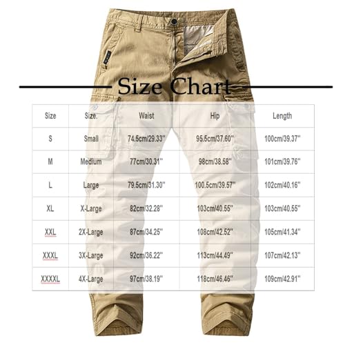 Men's Casual Cargo Pants Military Army Camo Tactical Pants Combat Workout Pants Casual Tactical Pants with Pockets2