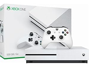 Microsoft - Xbox One S 500GB Console - White - ZQ9-00028 (Renewed)