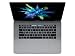 Produktbild Apple MacBook Pro, 15" mit Touchbar, Intel Quad-Core i7 2,6 GHz, 256 GB SSD, 16 GB RAM, 2016, Space Grau
