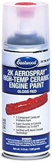 Eastwood 2K Aerospray High Temperature Ceramic Engine Gloss Red Paint 12 oz