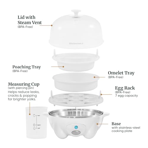 Electric Egg Cooker 7 Capacity