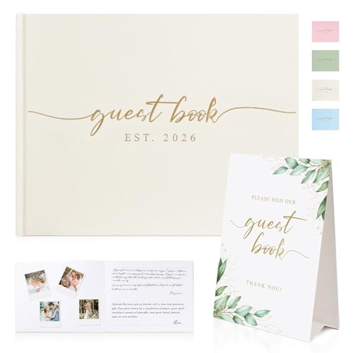 1DOT2 Wedding Guest Book