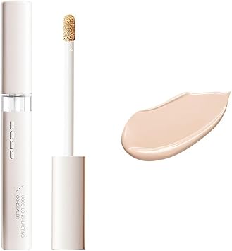 UODO Concealer, 3 Colors, Liquid Concealer, 1 Bottle, 0.2 fl oz 5 ml, Genuine Product, Popular, Eraser, Blue Beard, High Coverage, Long Lasting, Moisturizing, Color, Natural, Stain Hide, Skin Tone