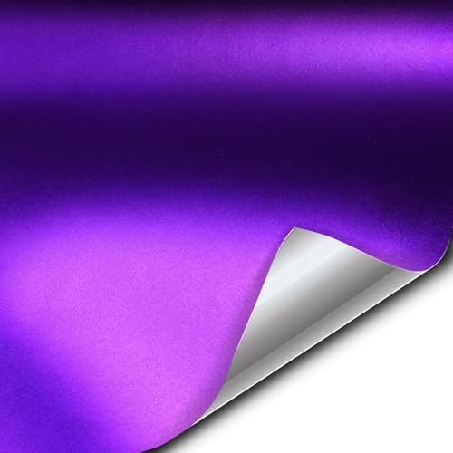 Purple Satin Chrome Vinyl Wrap