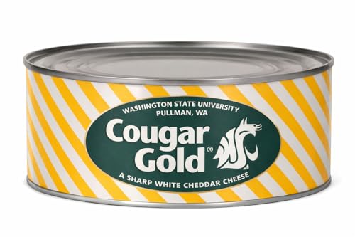 Cougar Gold Sharp White Cheddar Cheese, 30 Ounce Can, Washington