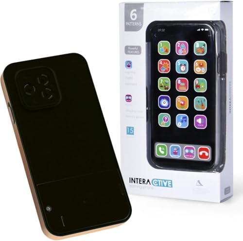 Citybaby子供用スマートフォン赤ちゃんの携帯電話おもちゃスマホおもちゃ子供向けKids Phone知育音楽と光で偽リモコンの電話ためのミュージカルライトアッププレイフォン光と音楽で学ぶスマートフォンの遊び赤ちゃんのための教育シミュレーション (A)
