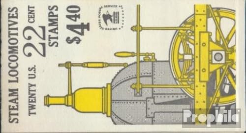 Sellos MNH 1987 de locomotoras EEUU mh117 Prophila con goma original para coleccionar
